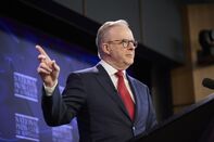 Australia's Prime Minister Anthony Albanese Speaks at National Press Club Ahead of Election