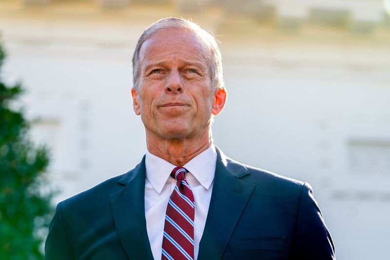 President Trump Hosts Senate GOP For Rose Garden Lunch