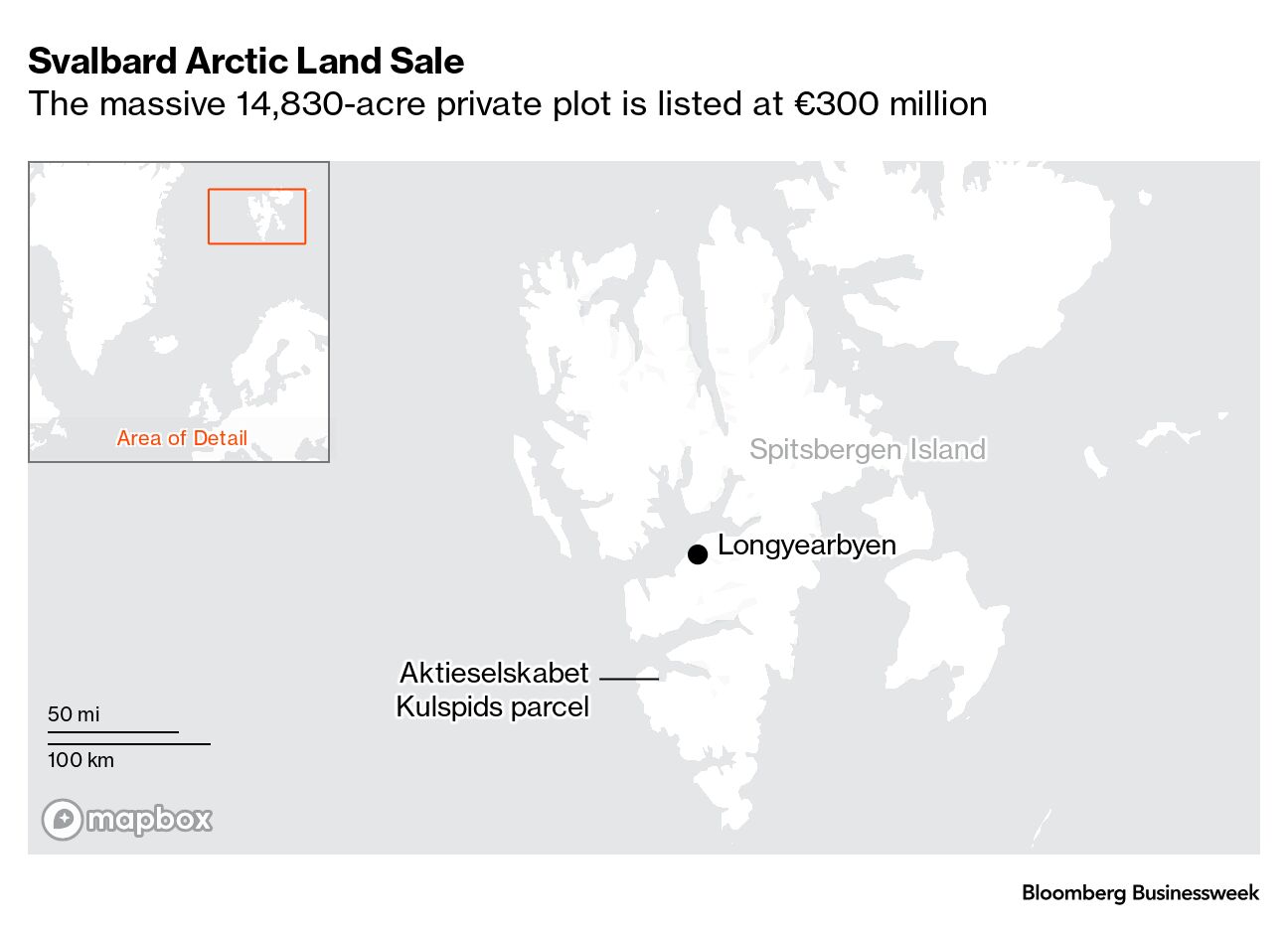 Rare Arctic Land in Svalbard Is Now For Sale for $323 Million - Bloomberg