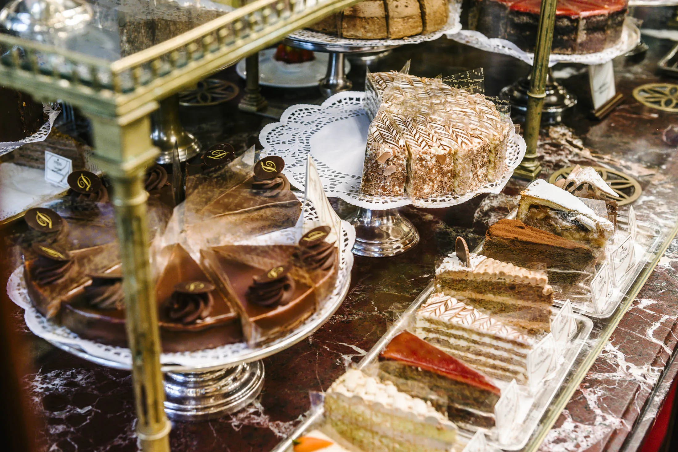 Viennese&nbsp;pastries at&nbsp;Café Demel.