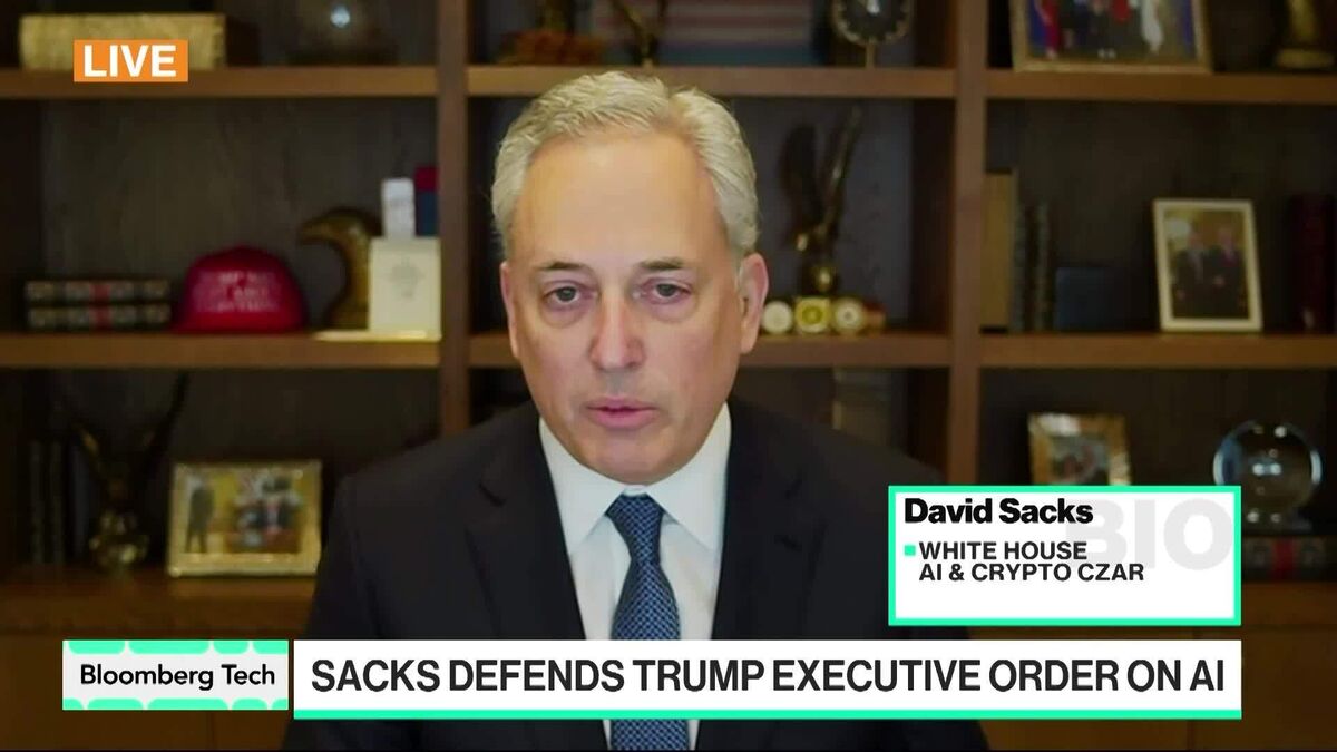 White House AI Czar Sacks on Trump's AI Executive Order