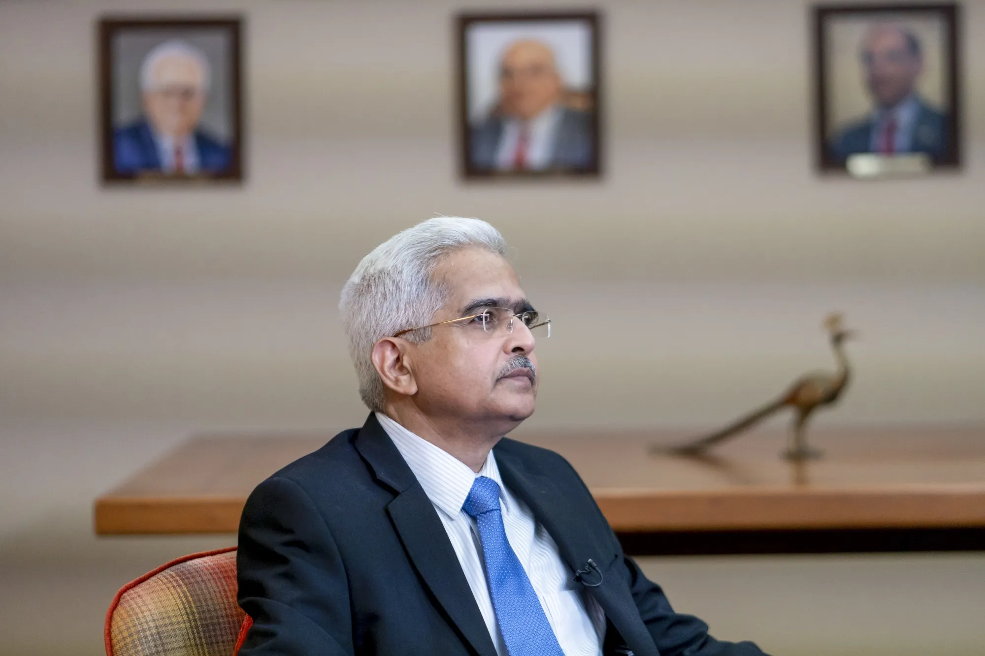 Shaktikanta Das in Mumbai on March 3.