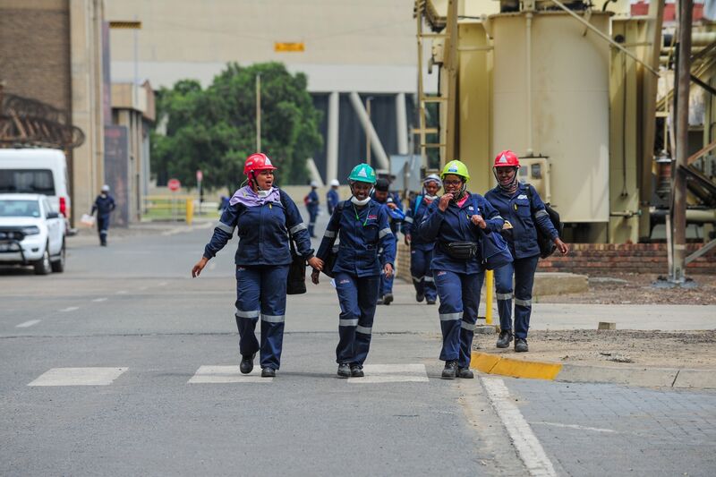 SA's Electricity Minister Ramokgopa Visits Eskom's Lethabo Power Station