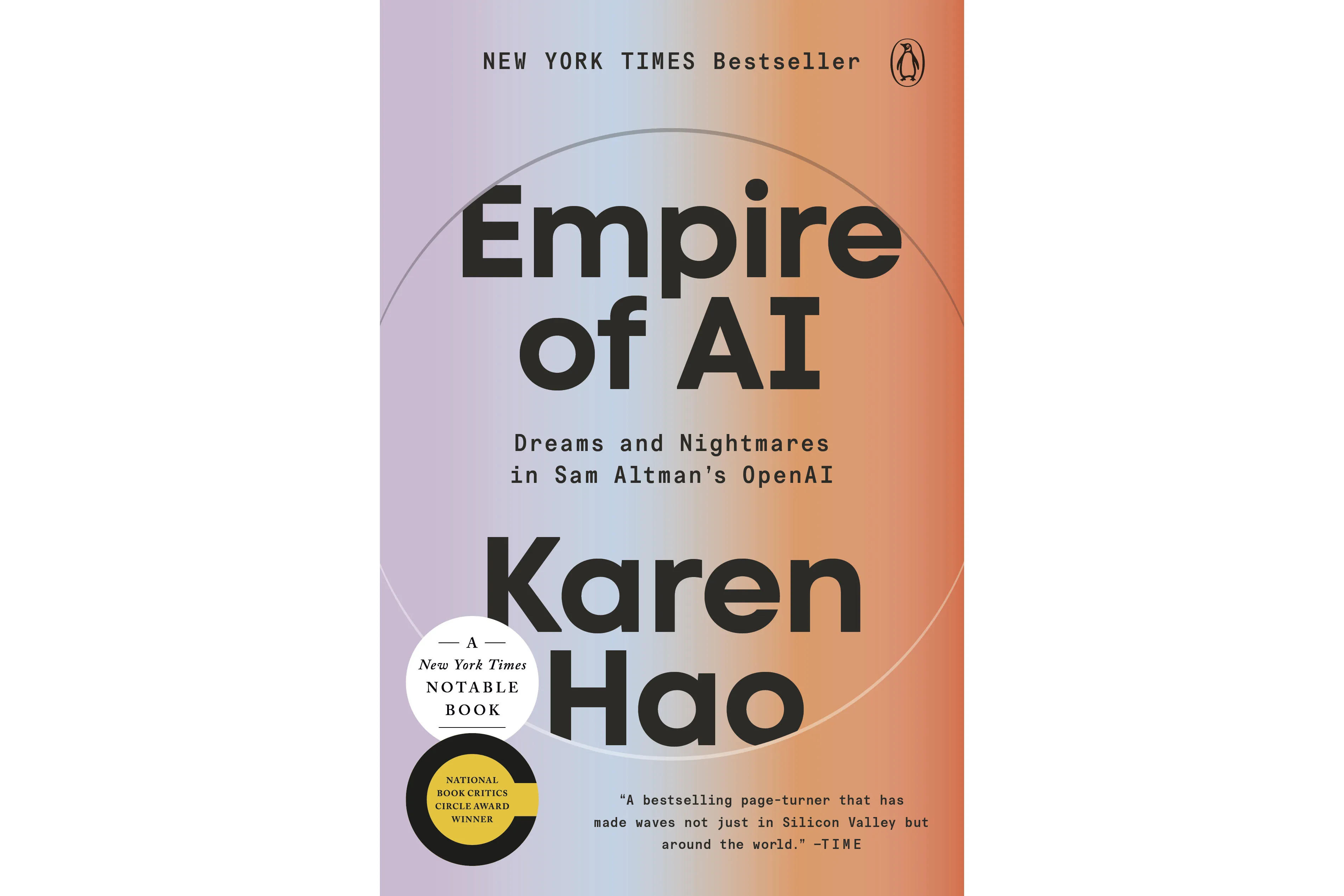 Empire of AI book cover