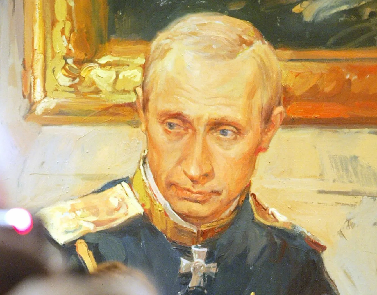 The embattled tsar.
