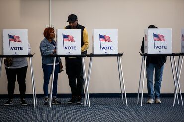 Residents Cast Ballots As Early Voting Begins In Detroit