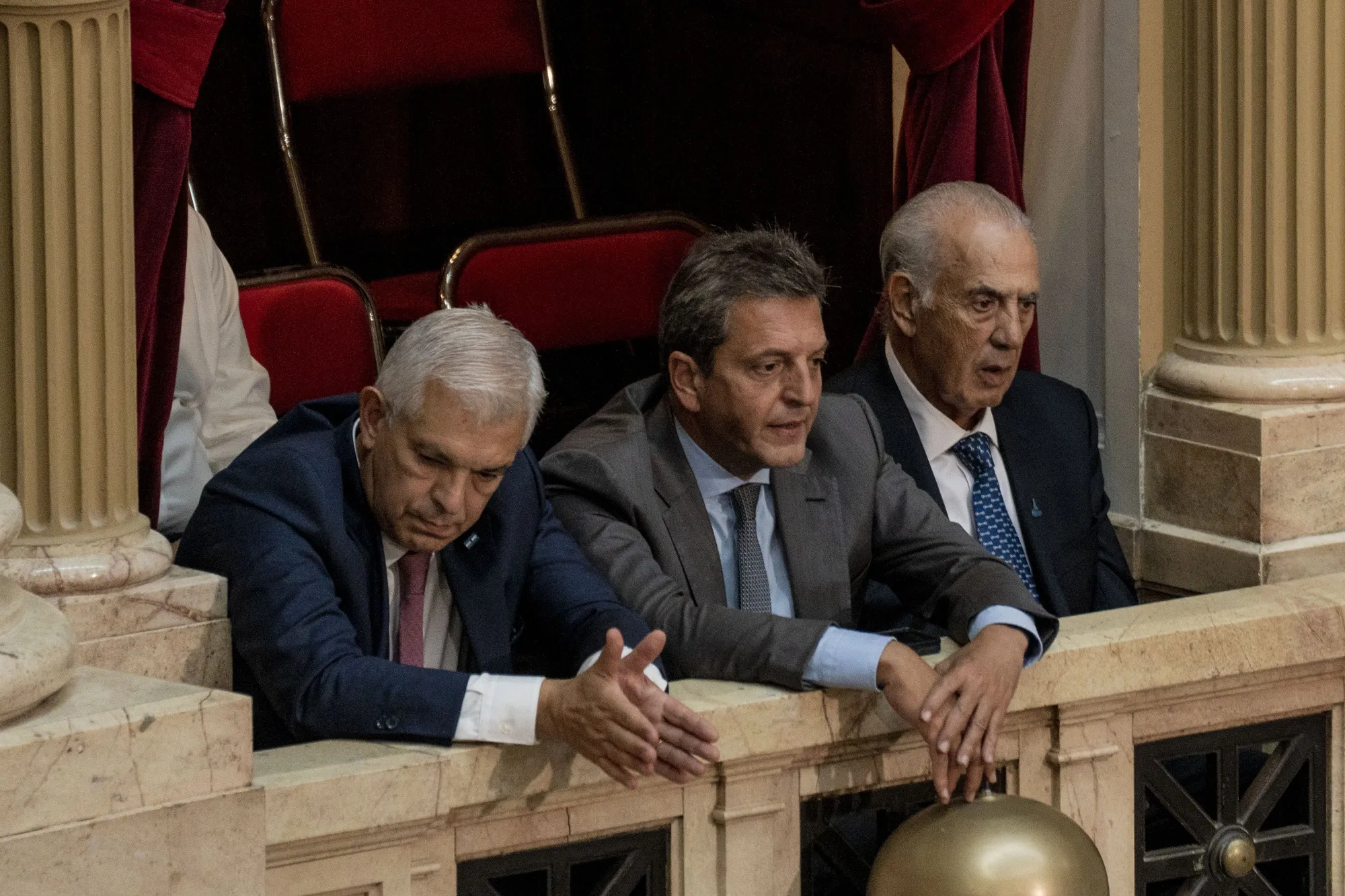 Economy Minister Sergio Massa.