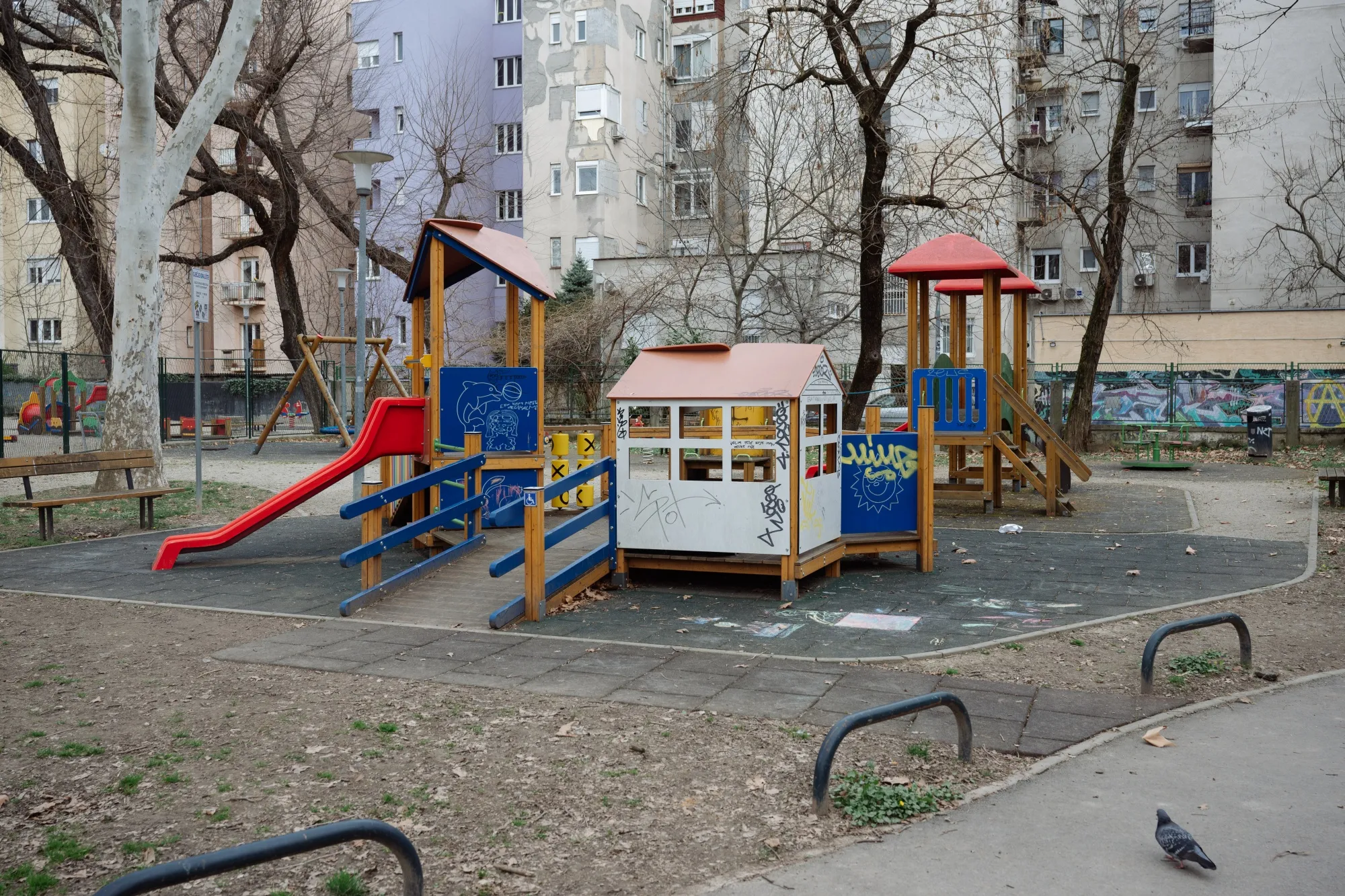 As birth rates continue to decline, the sight of empty play parks reflects Croatia’s demographic challenges.
