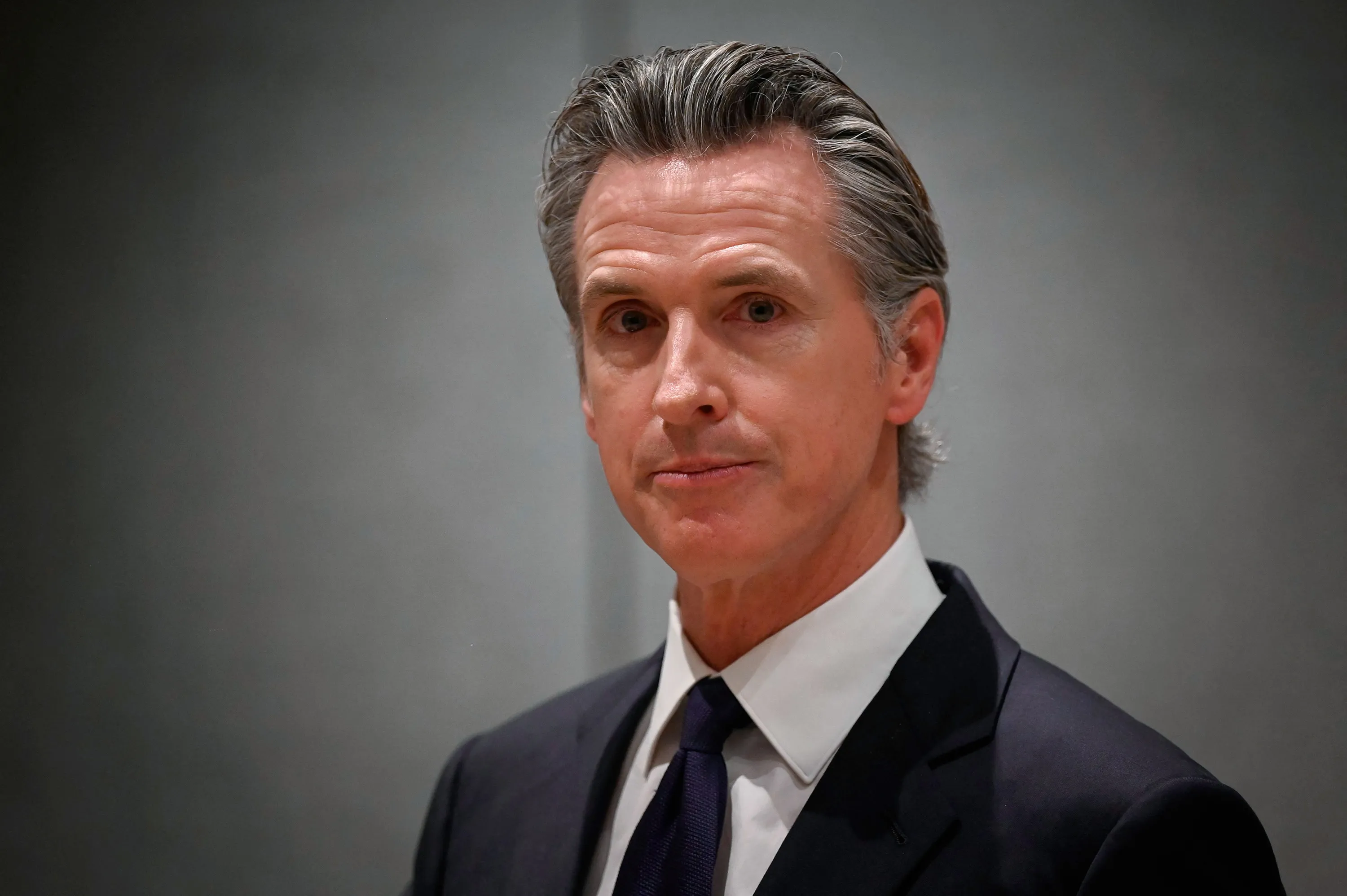 Gavin Newsom&nbsp;in Beijing on Oct. 25.&nbsp;