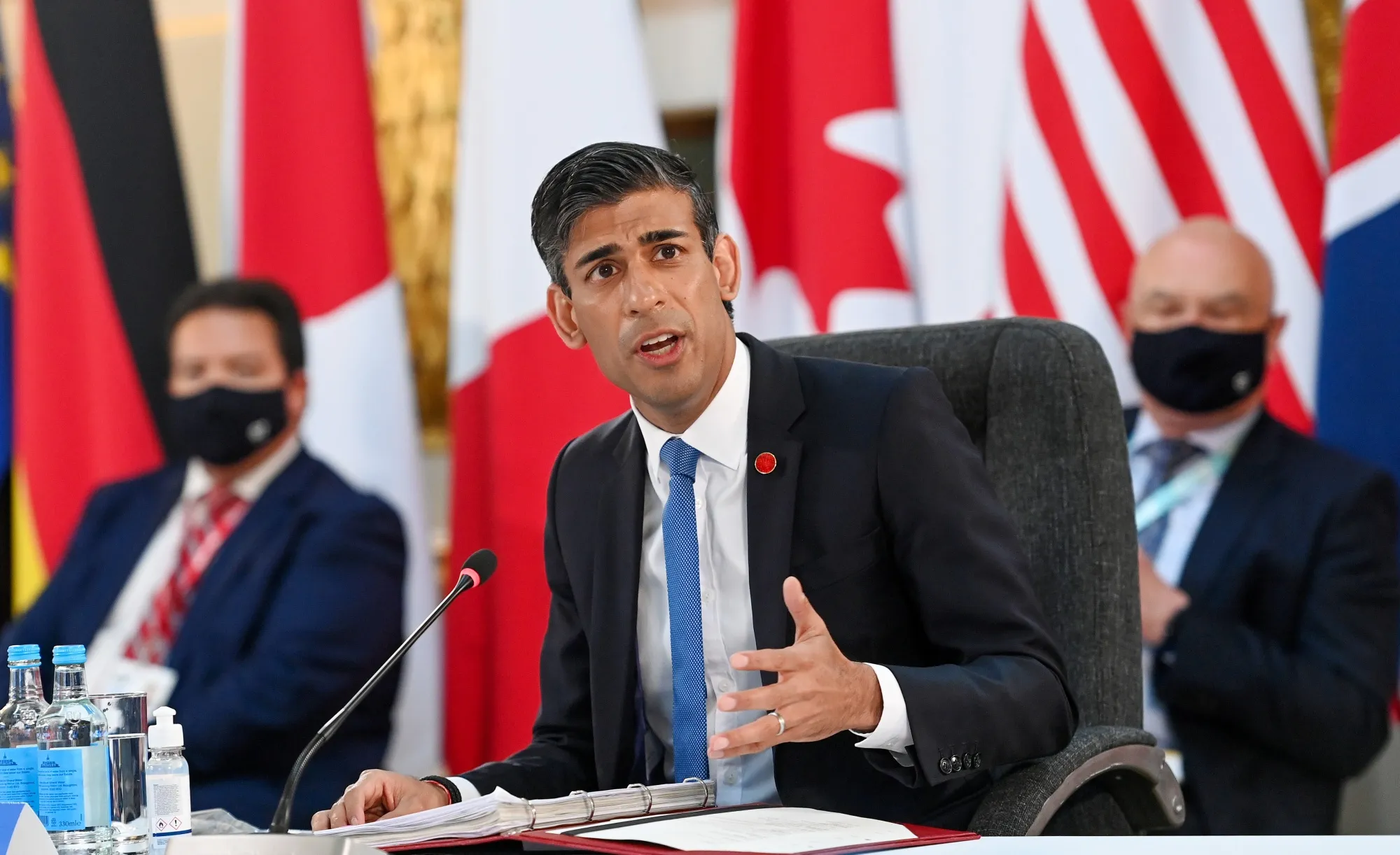 Rishi Sunak during the Group of Seven Finance Ministers summit in London in June.