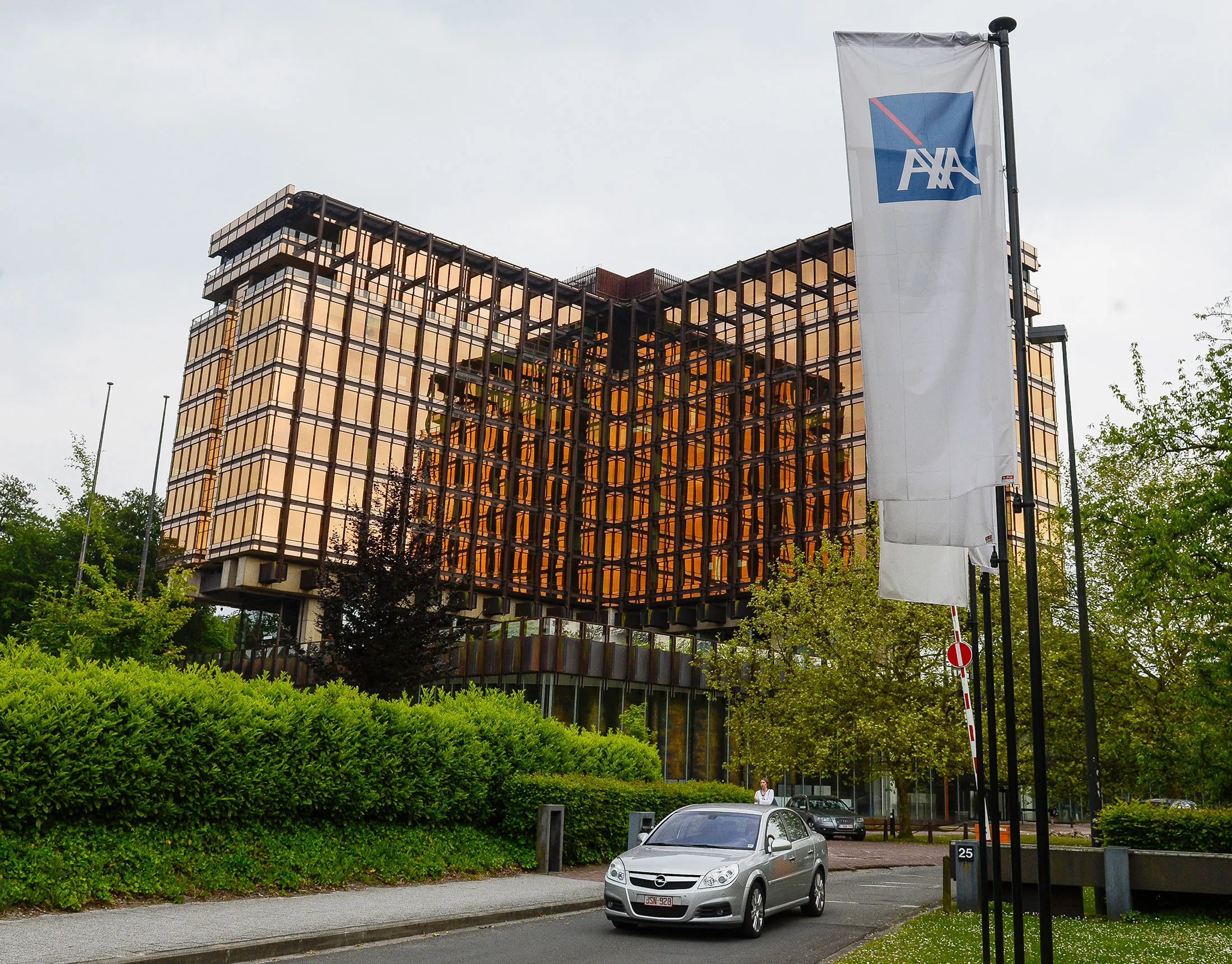 The building in the Watermael-Boitsfort - Watermaal-Bosvoorde area of Brussels.