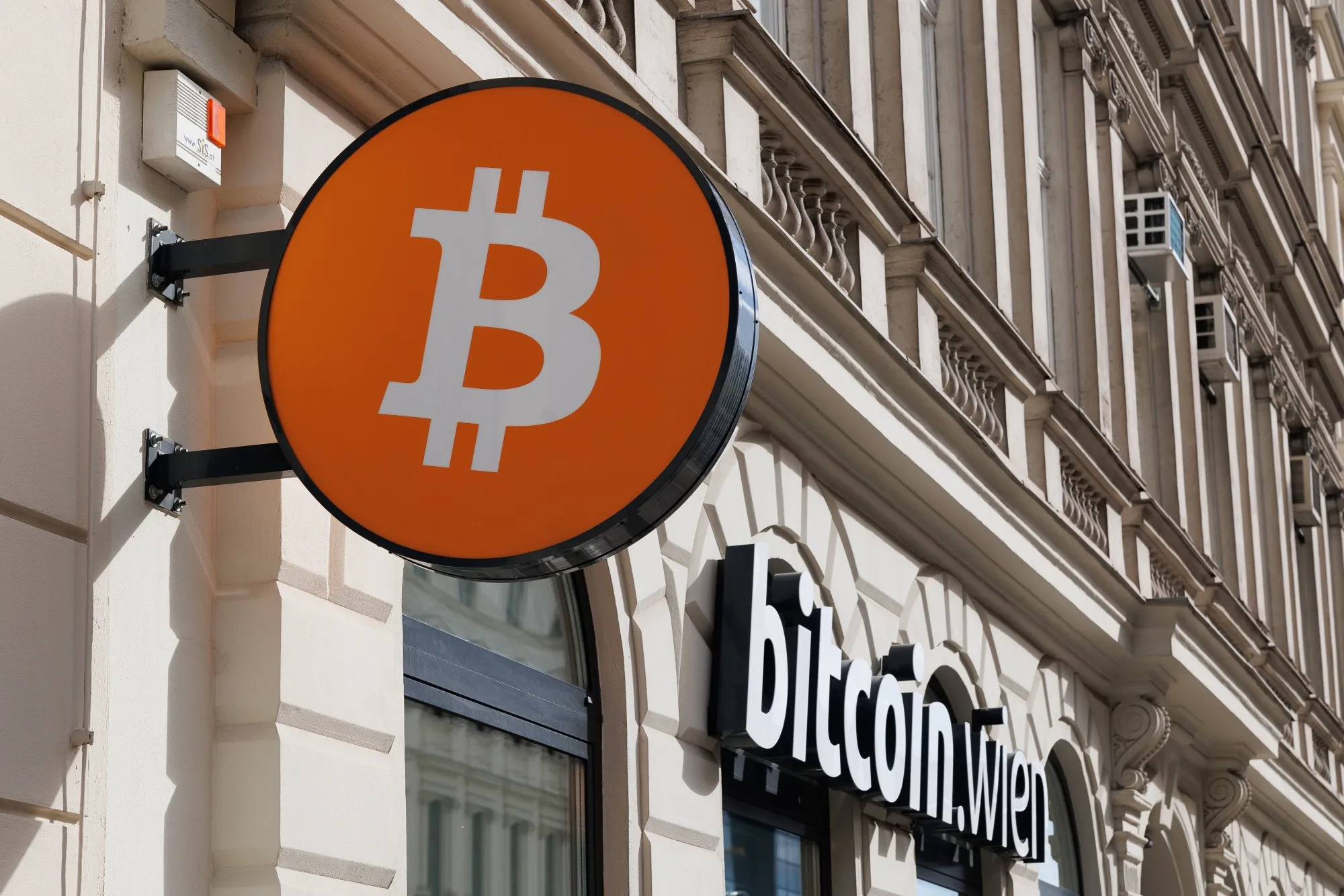 A Bitcoin.wien cryptocurrency store in Vienna, Austria.&nbsp;