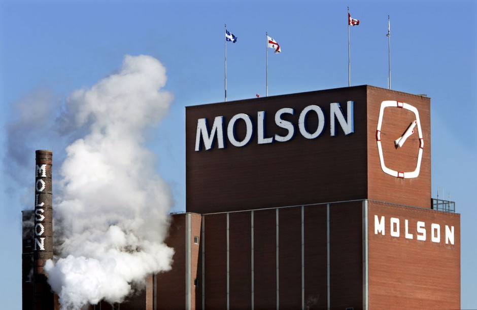 The Molson brewery in Montreal, pictured in 2005.