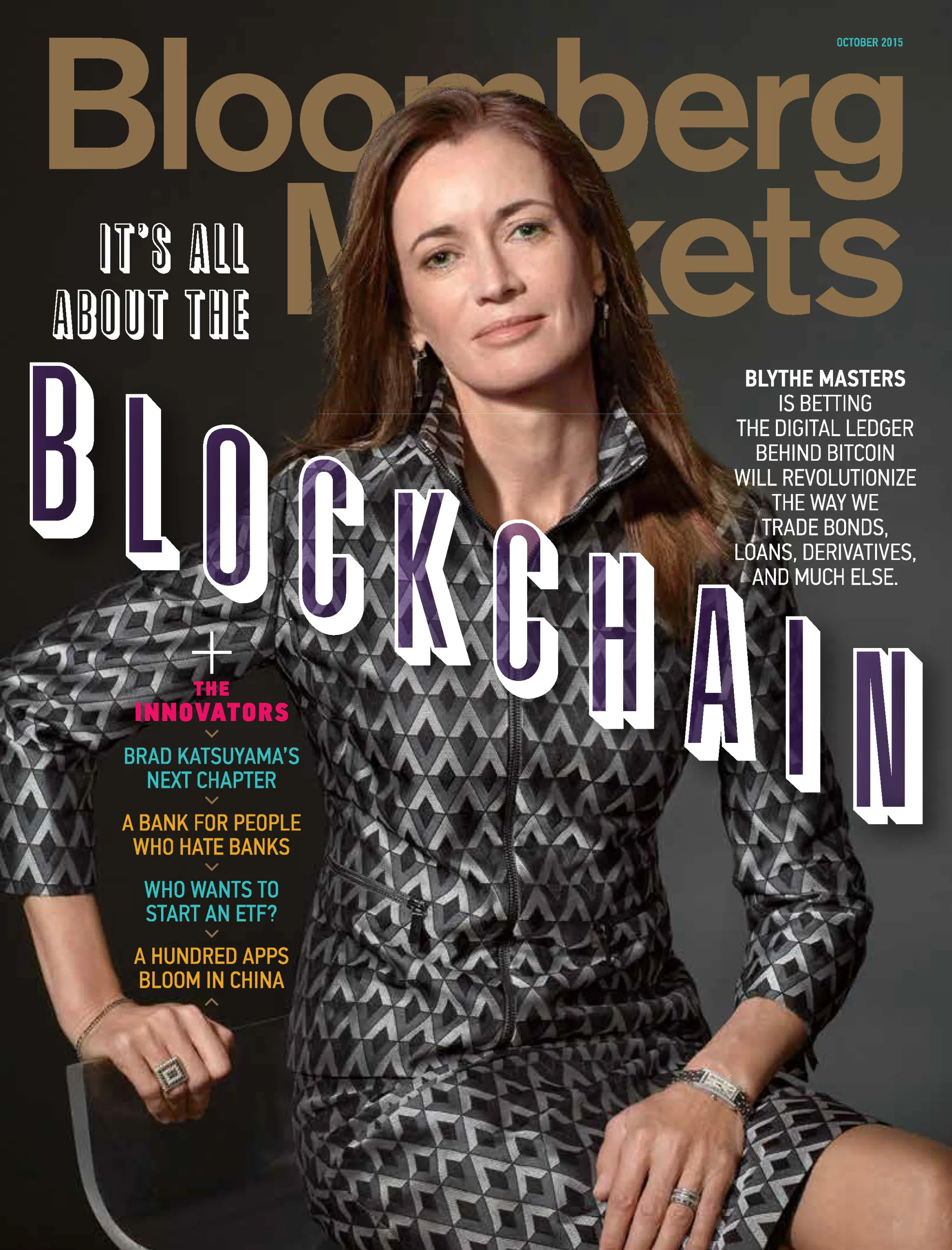 Blythe Masters Tells Banks the Blockchain Changes Everything - Bloomberg