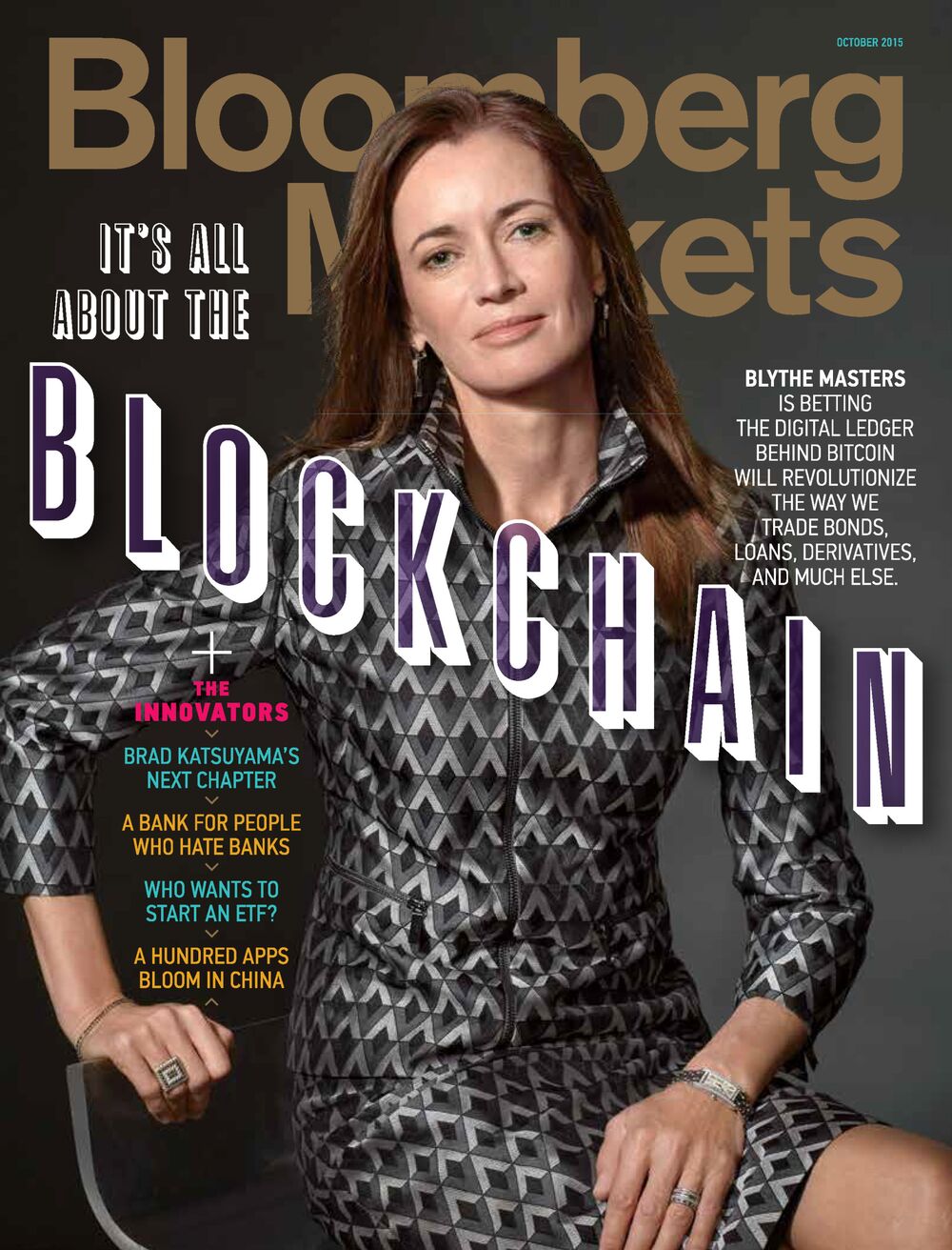 Blythe Masters Tells Banks The Blockchain Changes Everything Bloomberg