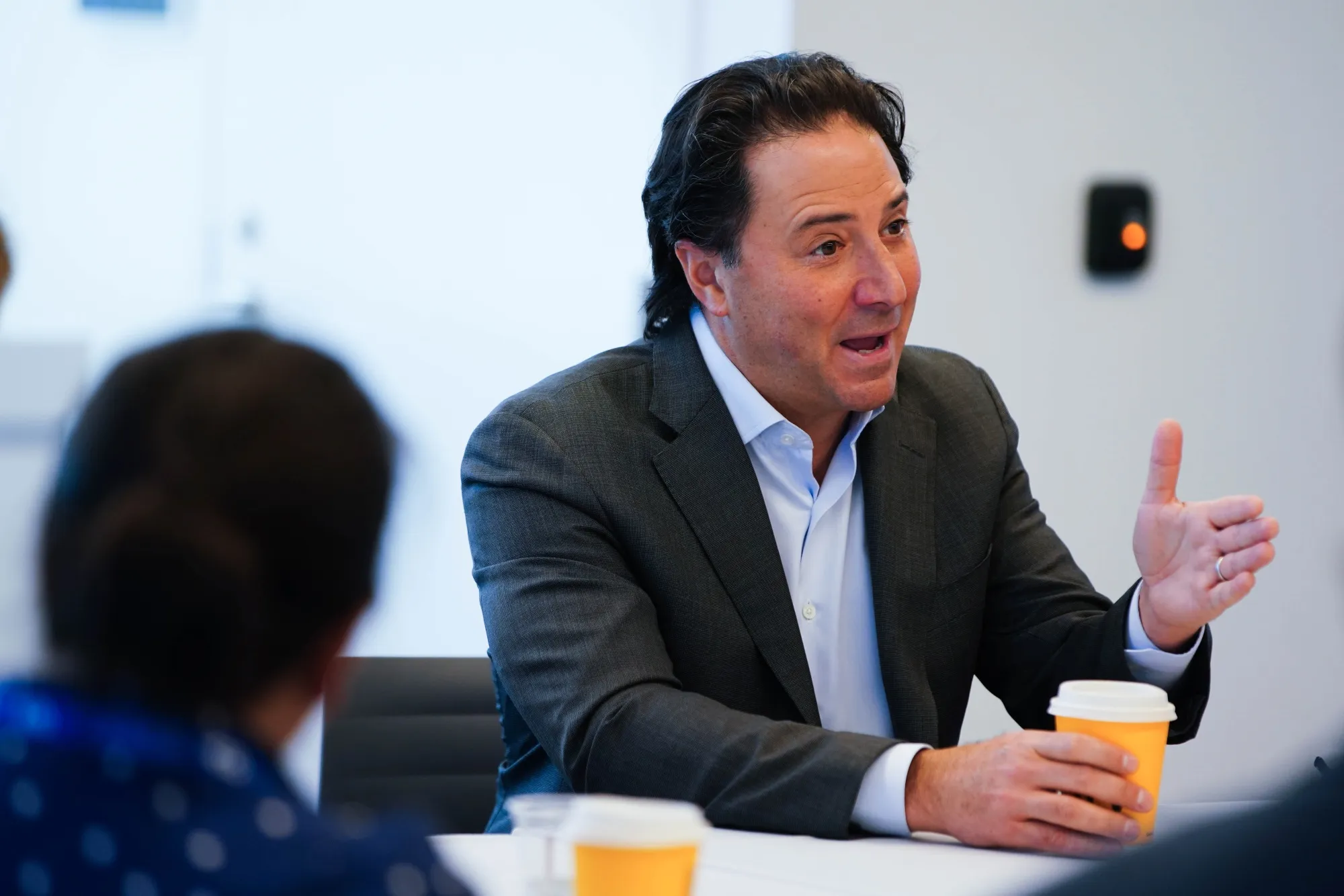 Ares Management Corp. CEO Mike Arougheti in New York in 2024.&nbsp;