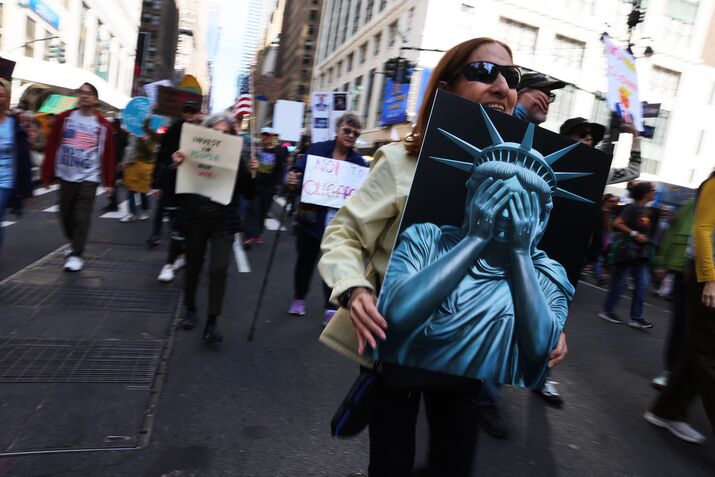 Second Round Of No Kings Protests Sweep The U.S.