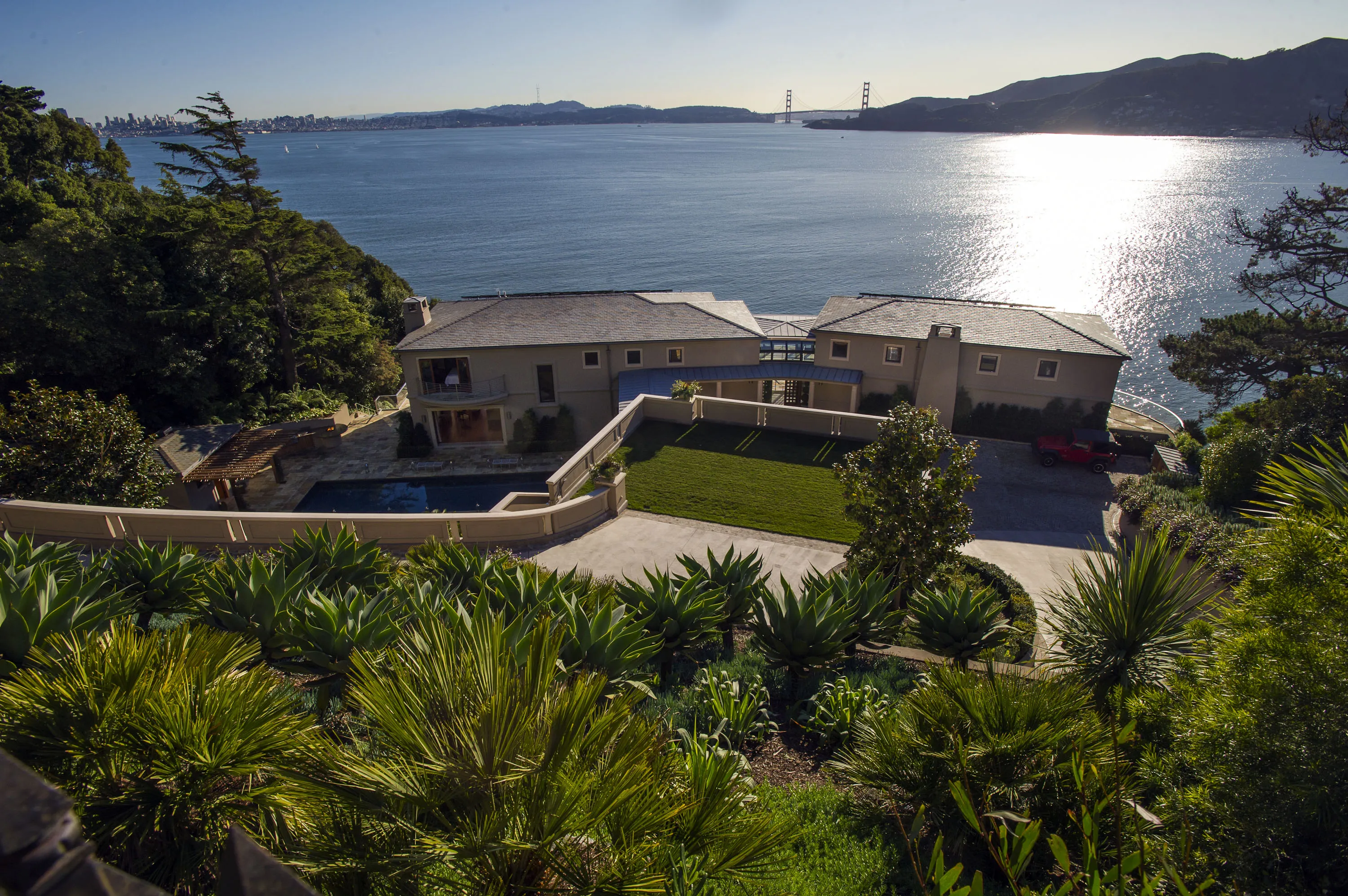 A 15,000 square foot custom built home in Belvedere, California, U.S.
