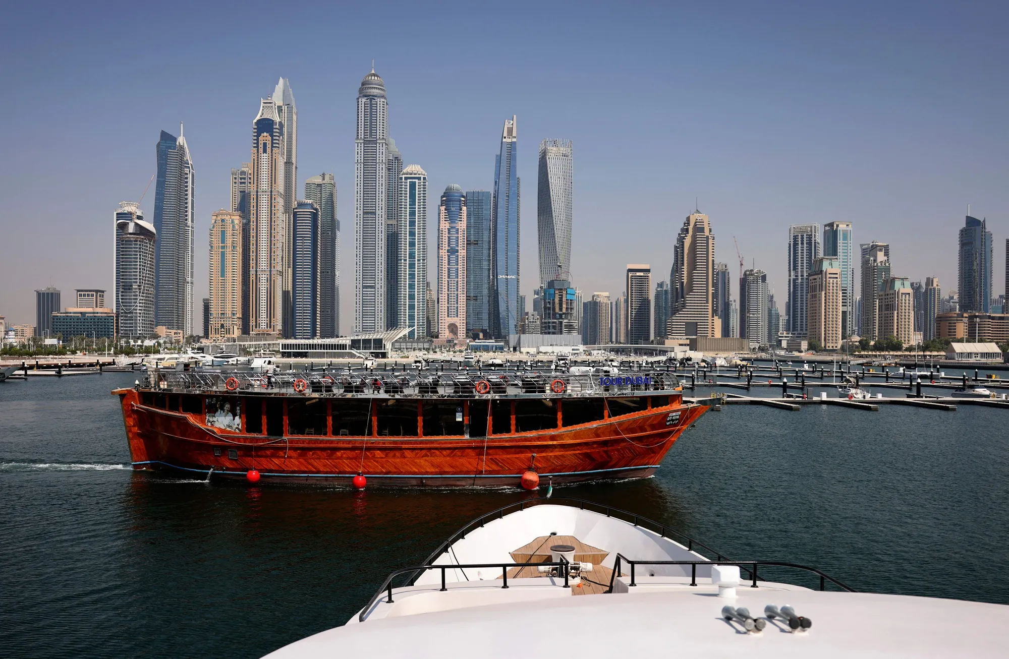 Dubai&nbsp;reported&nbsp;8.55 million international overnight visitors.