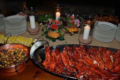 Dinner is served.