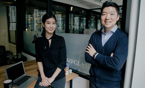 Charlotte Cho and Dave Cho at Soko Glam headquarters in New York, New York, U.S. Source: Soko Glam