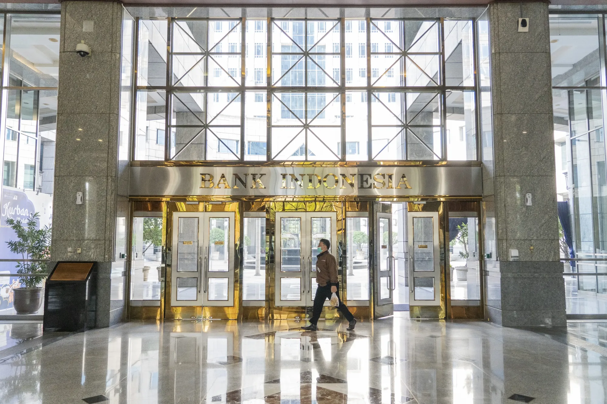 The Bank Indonesia headquarters in Jakarta.