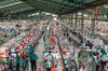 Inside Pan Brothers’s garment factory in Solo, Indonesia, in 2019.
