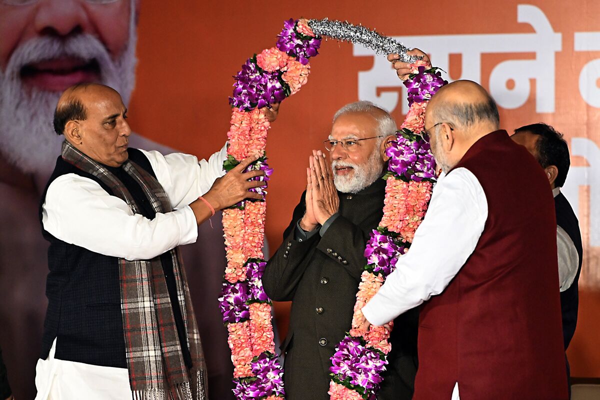 Modi’s Win In State Polls Seen Boosting Case For India Inflows - Bloomberg