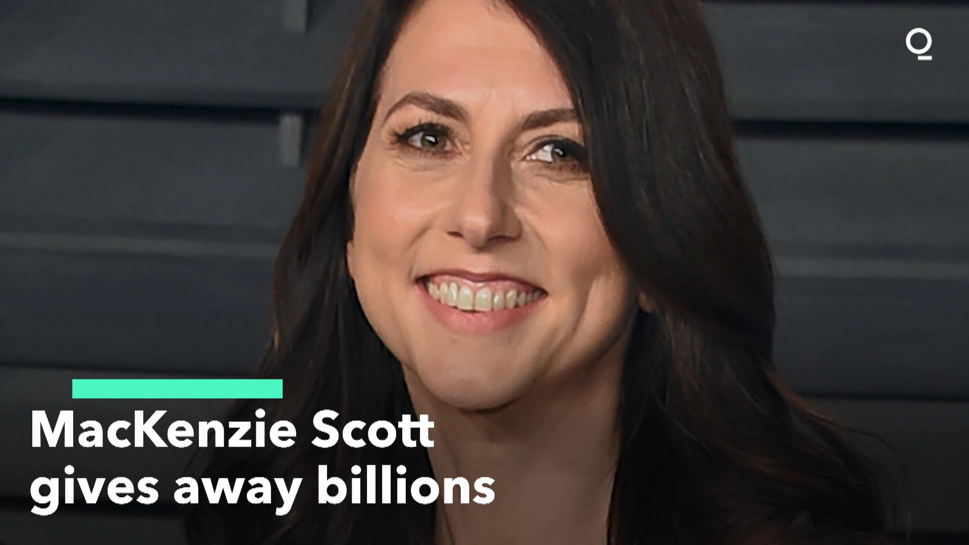 Watch MacKenzie Scott Gives Away Billions - Bloomberg