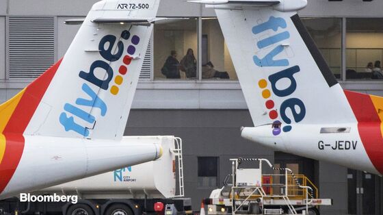 U.K. Airline Collapse Stokes Concern Virus Will Doom Peers