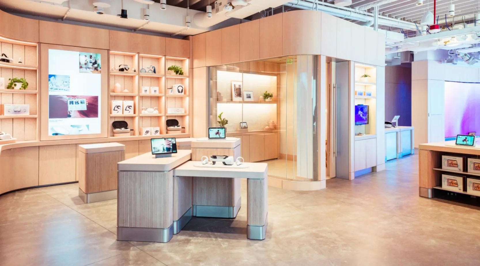 Meta Store in Burlingame, California. 