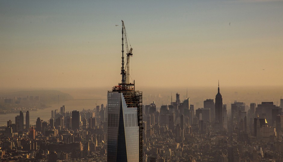 Watch One World Trade Center Grow From 0 To 1 776 Feet In 2 Minutes Bloomberg