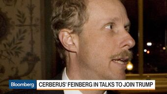 relates to Cerberus’s Feinberg in Talks to Join Trump Administration