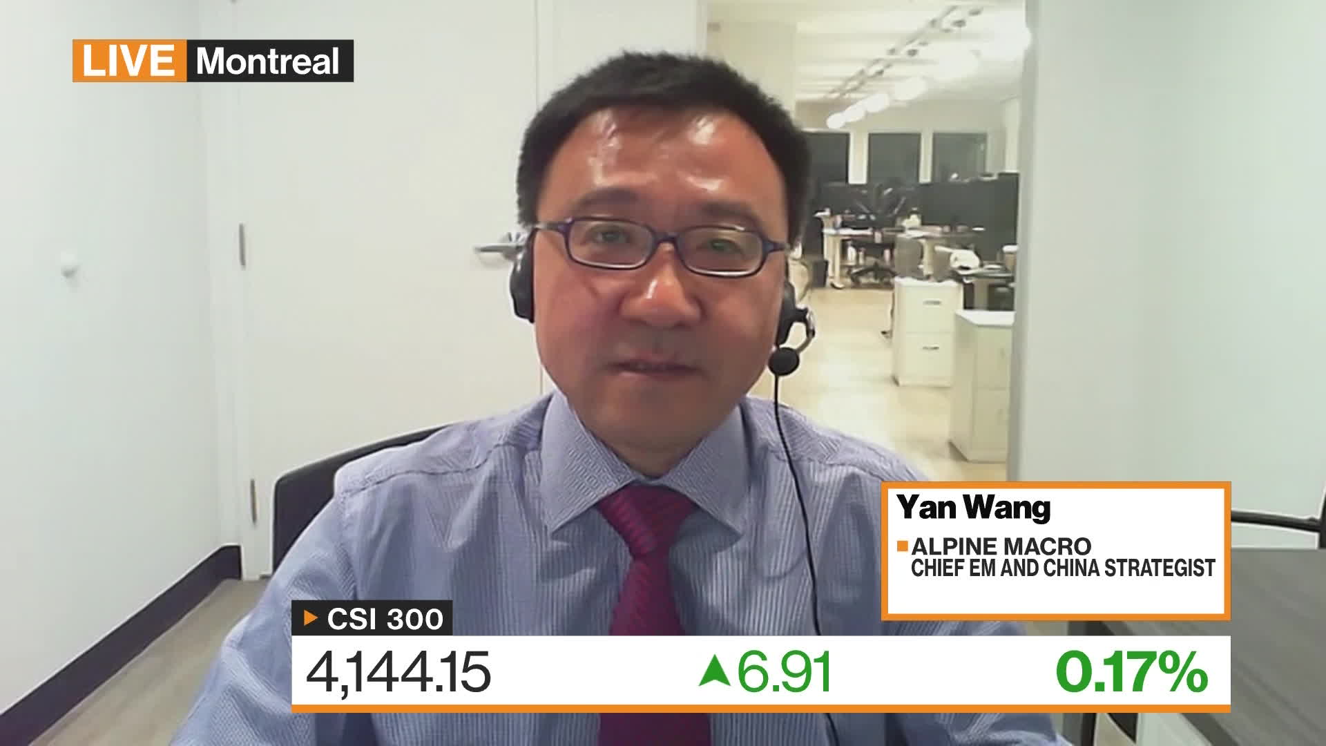 Alpine Macro's Wang on China Equities