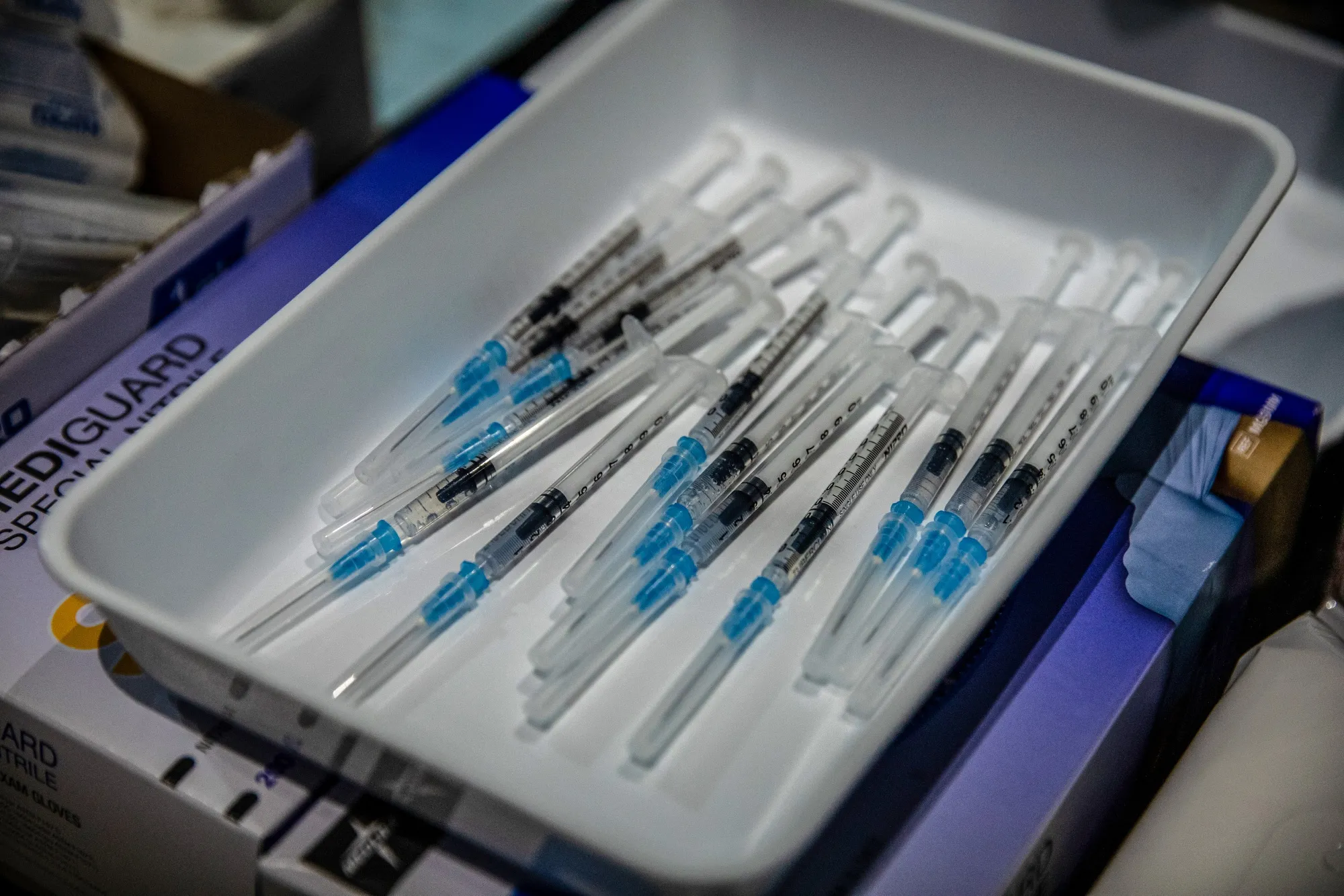 Mass Covid-19 Vaccination Center at FC Barcelona's Camp Nou Stadium