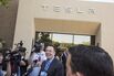 Japan Prime Minister Shinzo Abe Meets With Tesla Motors Inc. Chief Executive Officer Elon Musk