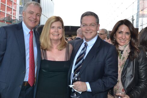David and Susan Viniar with Stephen and Susan Scherr