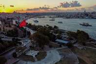Drone Views over Bosphorus as Turkish Inflation Remains High