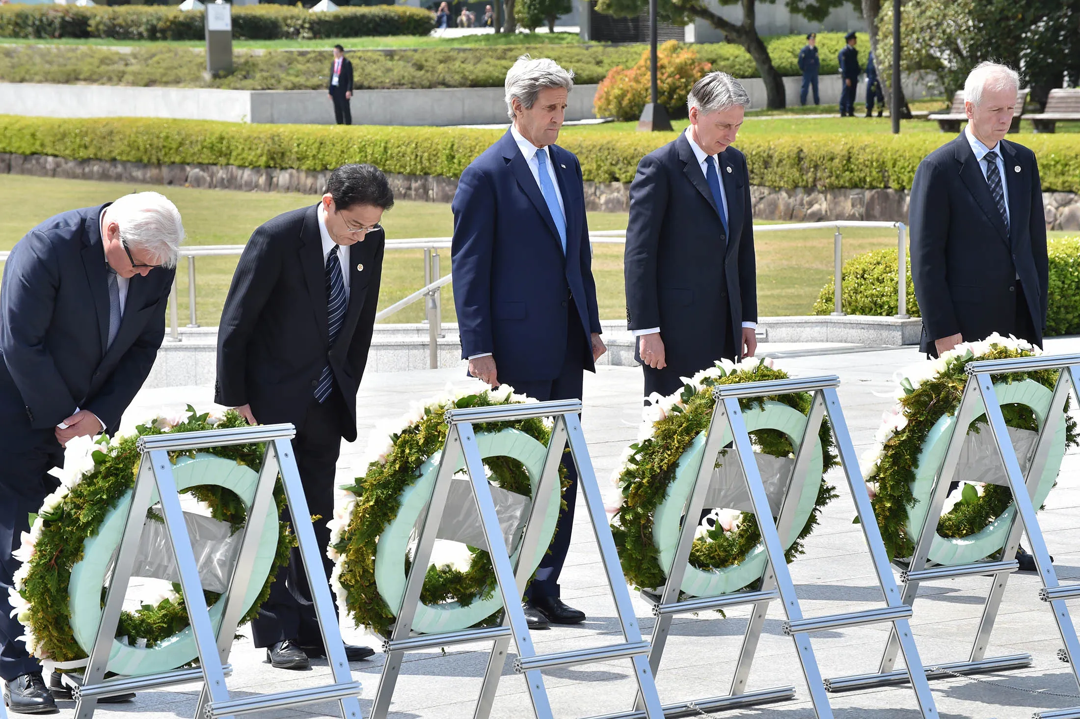 Foreign Ministers from Group of Seven (G7) in Hiroshima.
