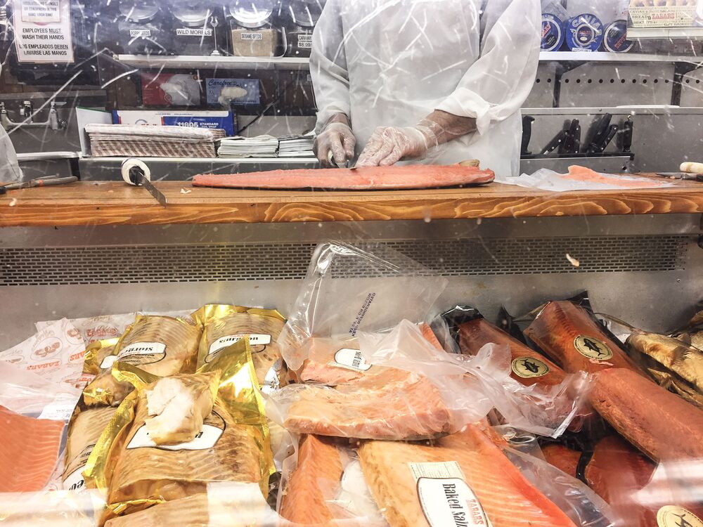 The Best Smoked Salmon In New York All Comes From One Place Bloomberg