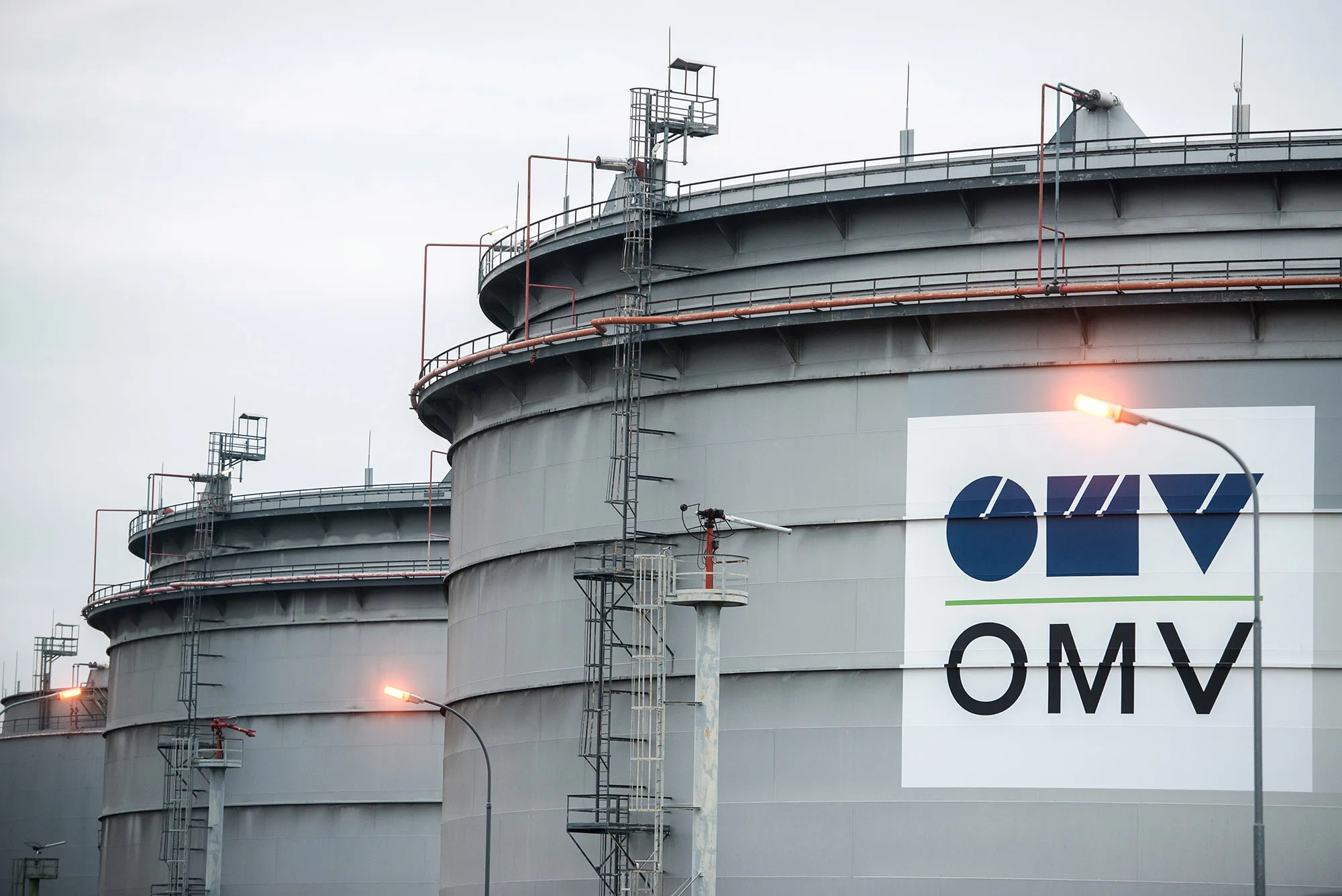 Operations Inside The OMV AG Schwechat Oil Refinery