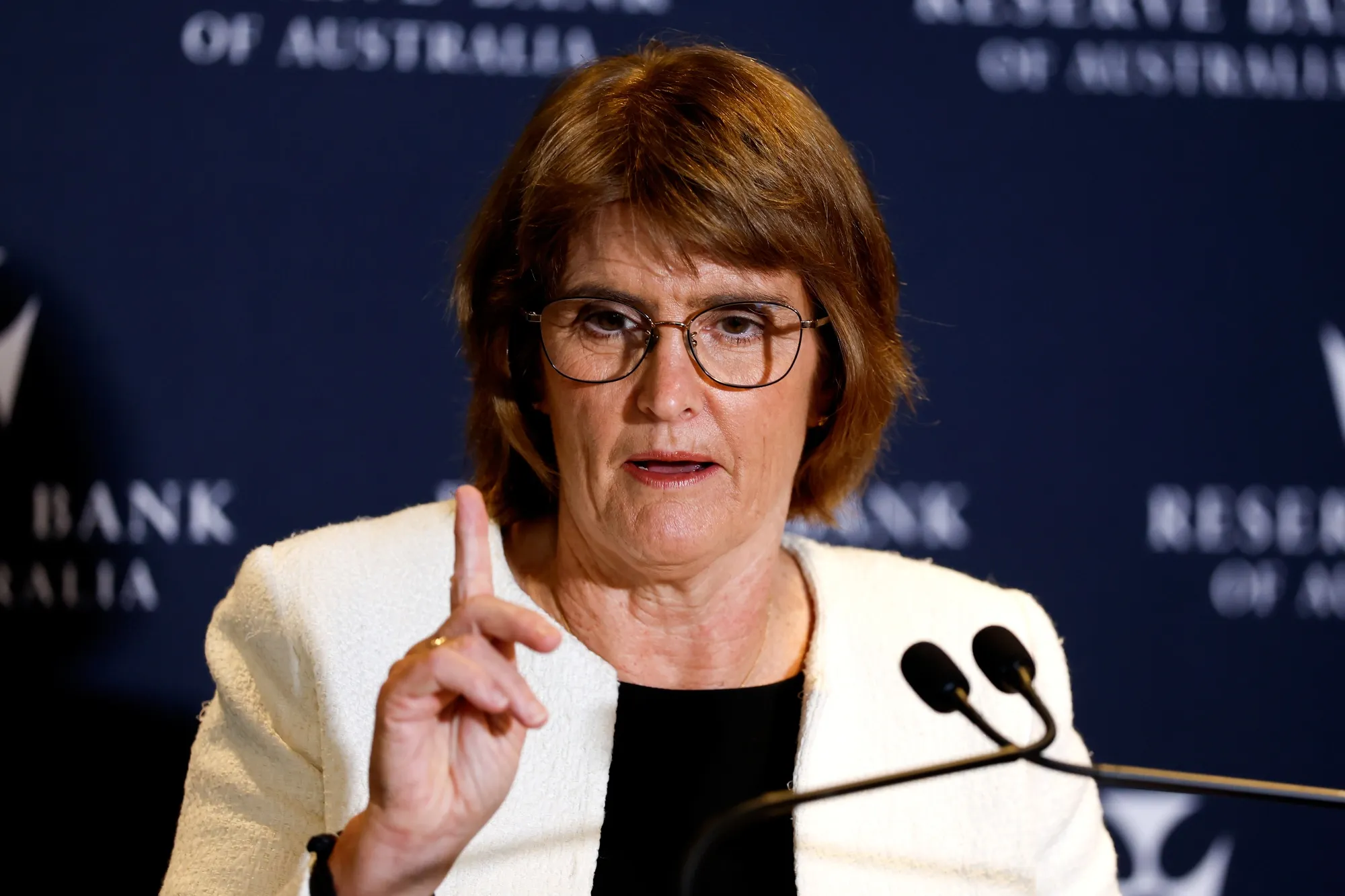 Michele Bullock, governor of the Reserve Bank of Australia (RBA). 