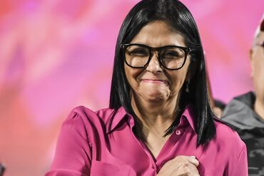 Delcy Rodriguez Receives New Oil Reform From The National Assembly Of Venezuela