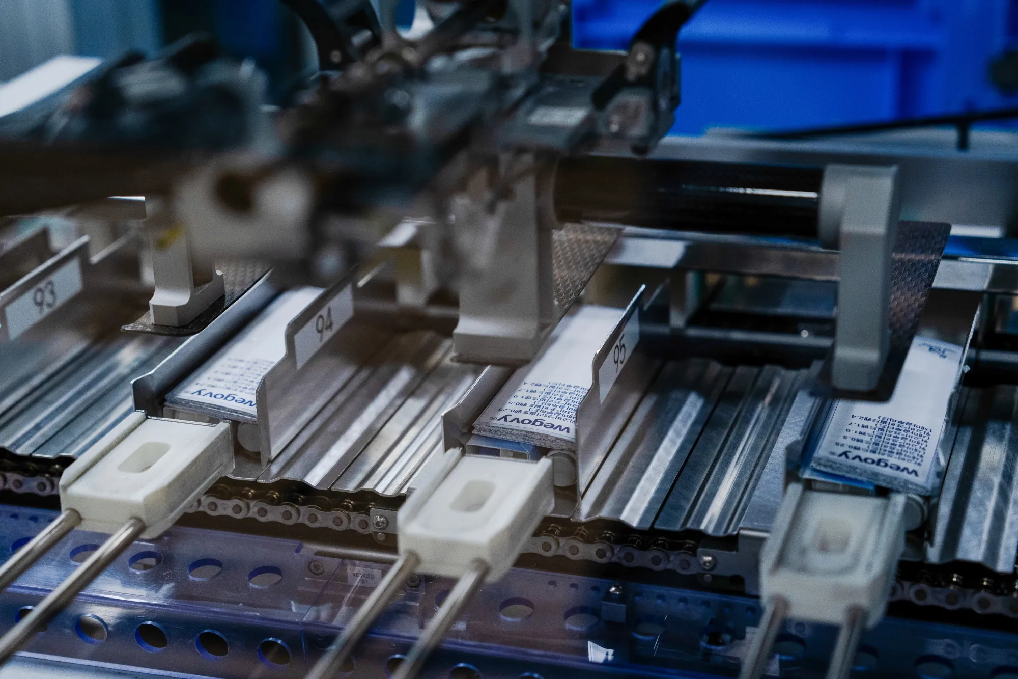 Wegovy injection pens at the Novo Nordisk A/S pharmaceutical manufacturing facility in Hillerod.