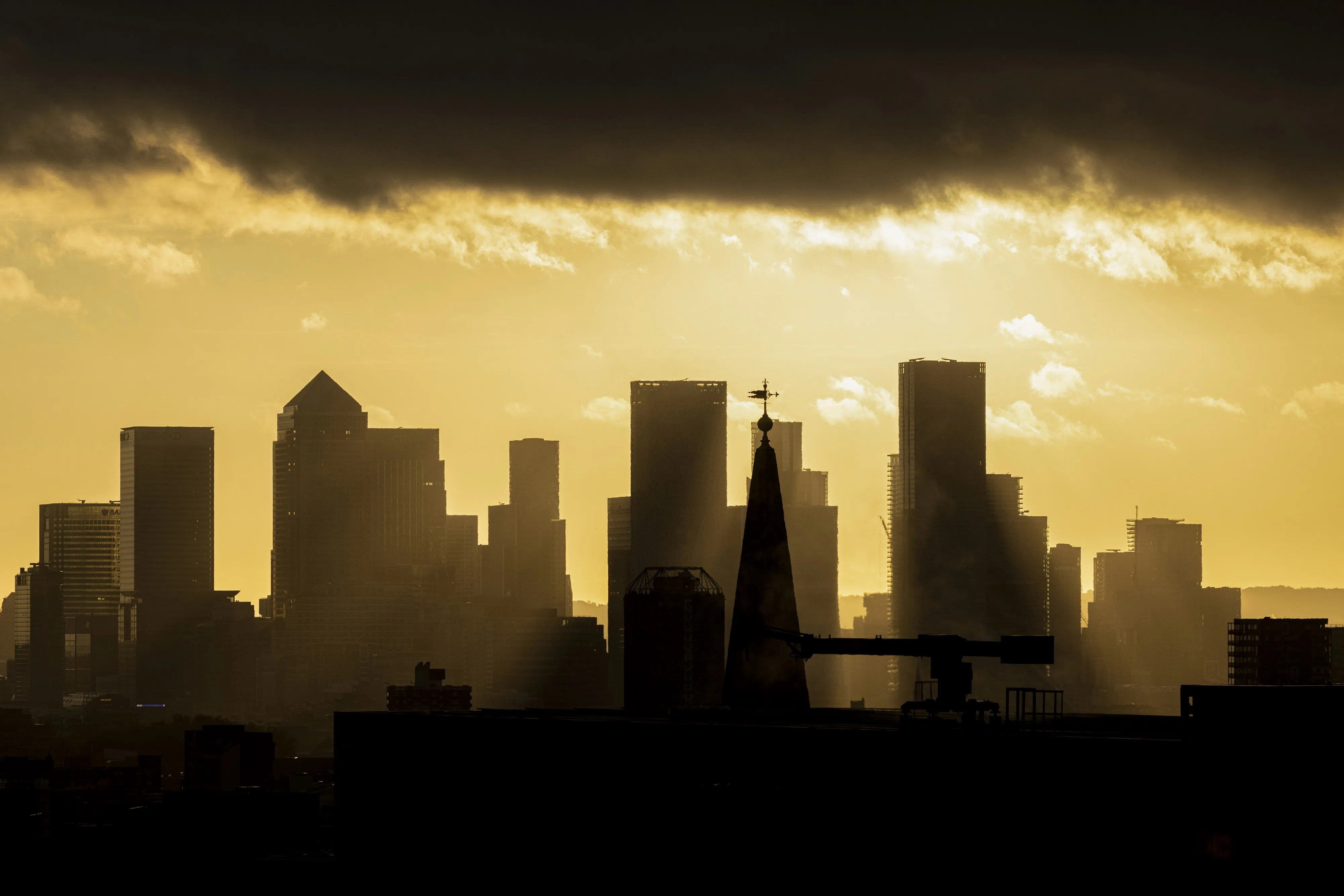Canary Wharf in London, U.K.