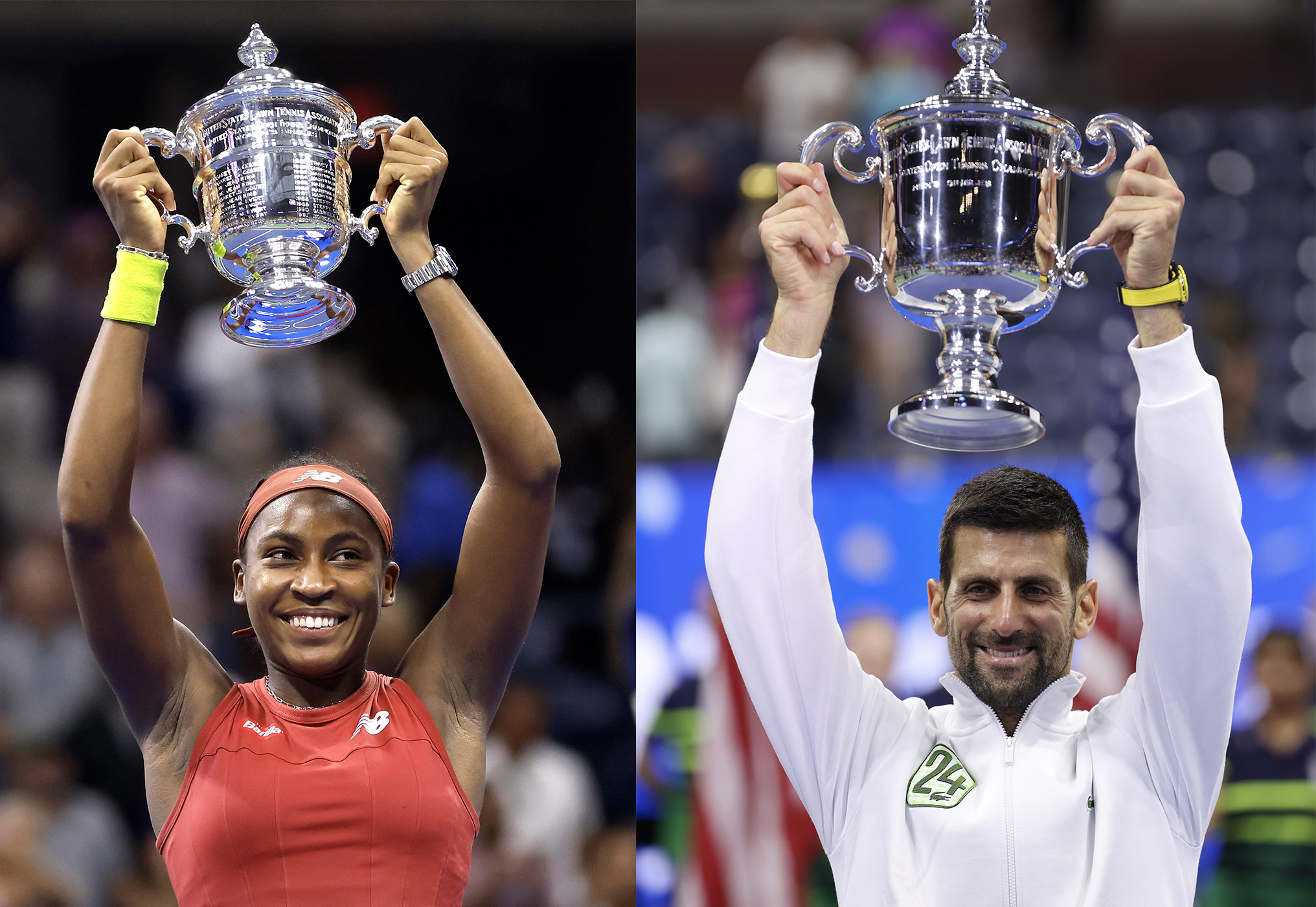 US Open 2023 Wall Street Celebrates Gauff, Djokovic Wins at Tennis