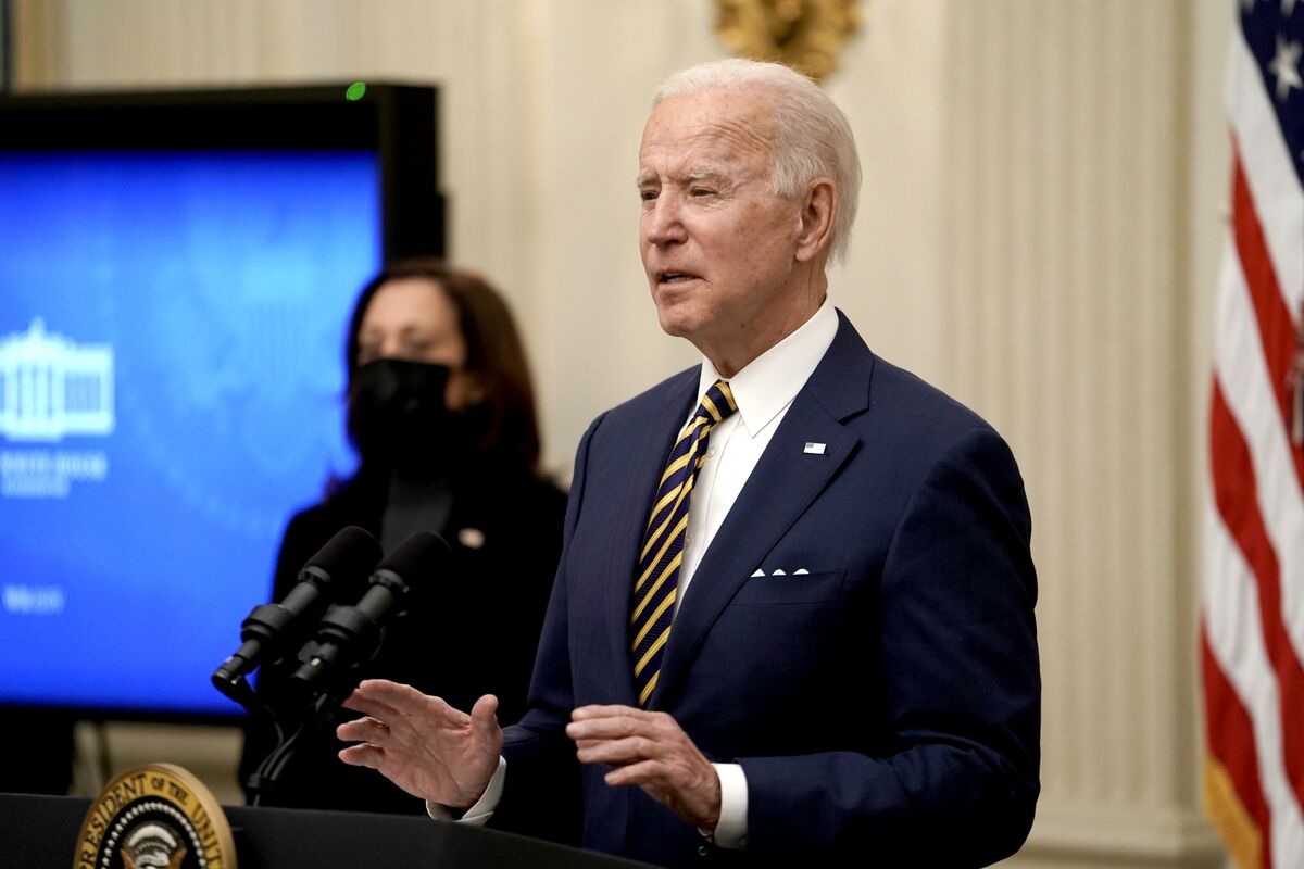 Biden’s First Actions, Proposals Offer Little Compromise To GOP - Bloomberg