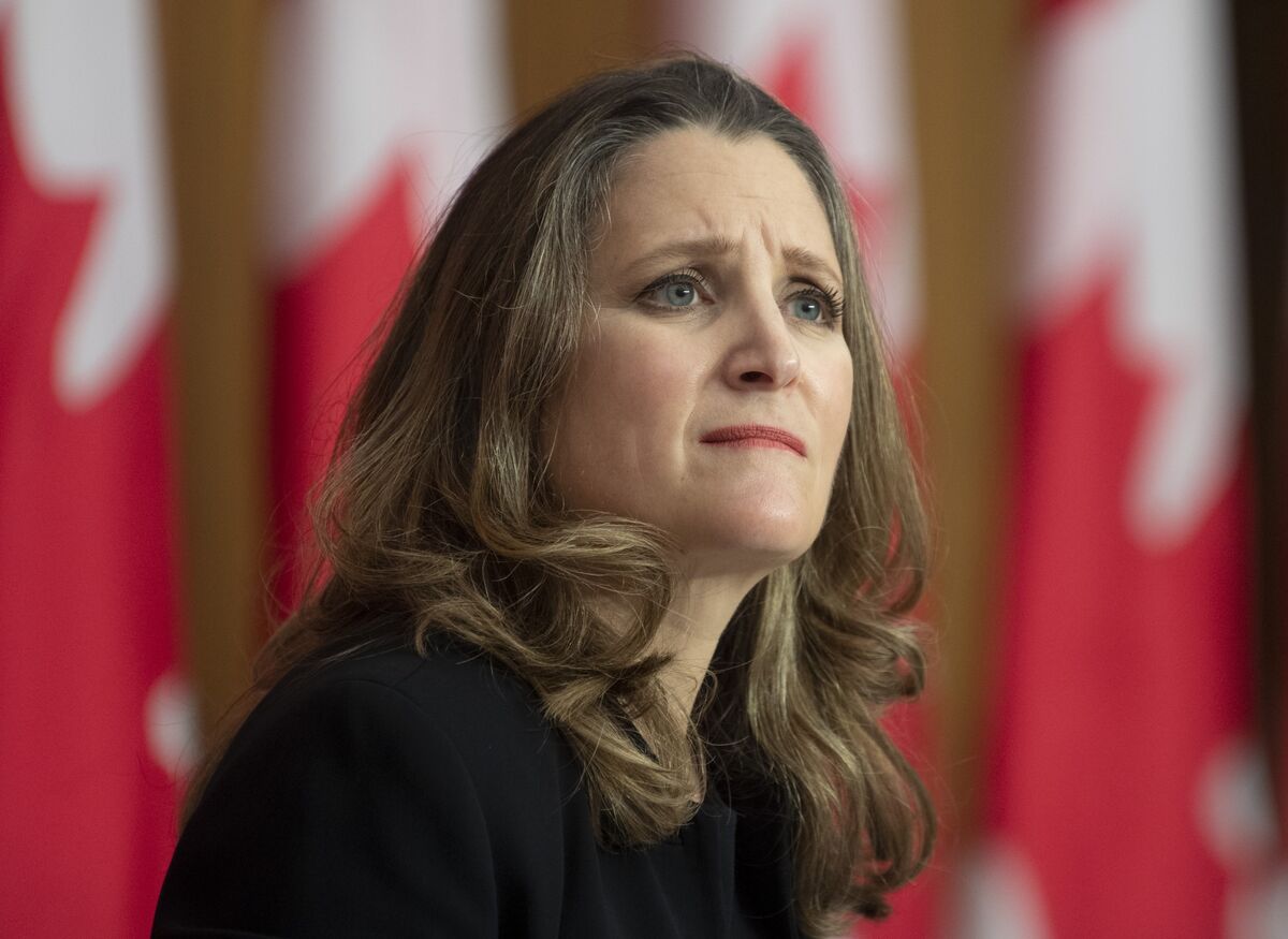 Canada’s Rising Star Chrystia Freeland Sticks to Her Guns On Stimulus ...