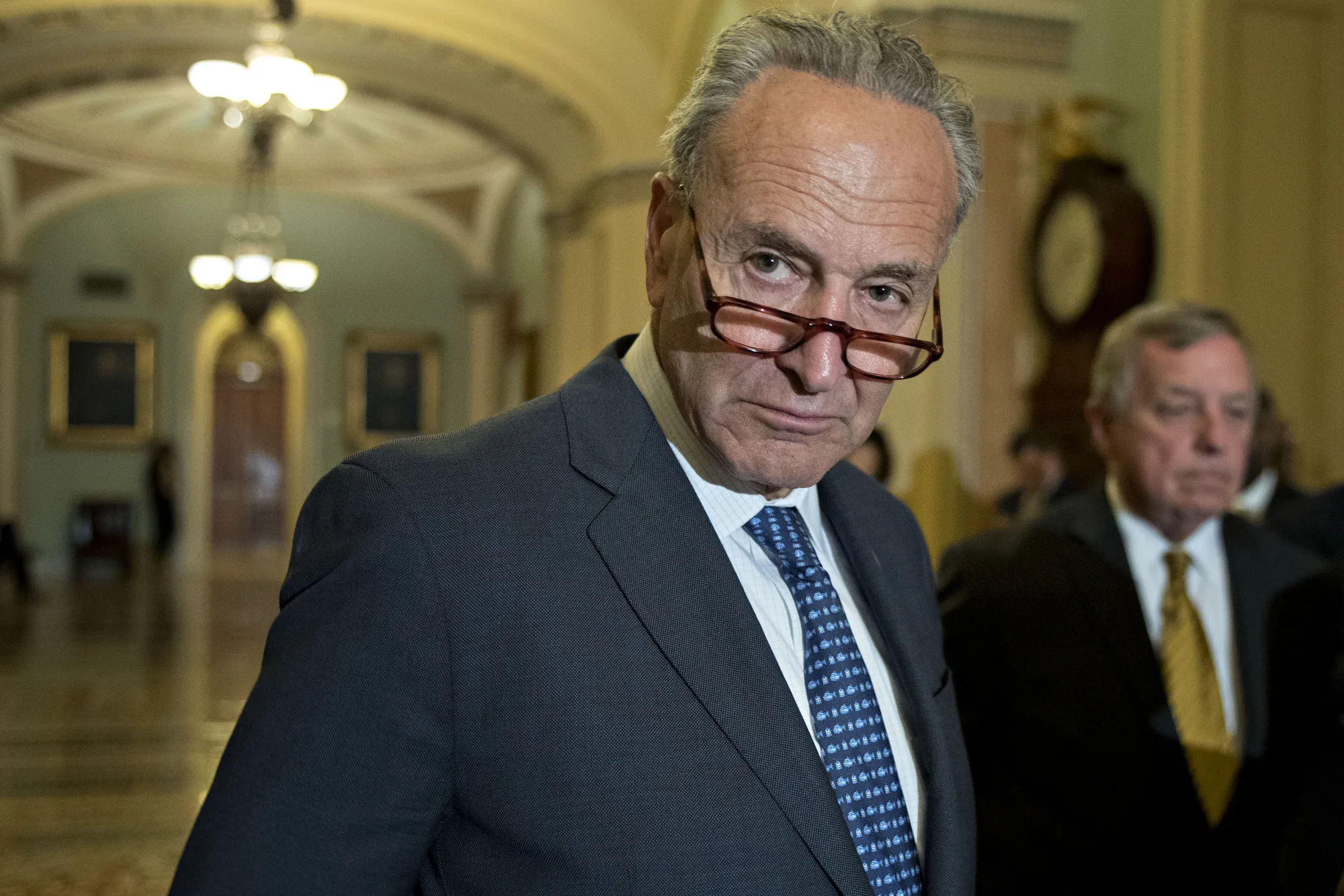 Chuck Schumer Photographer: Andrew Harrer/Bloomberg
