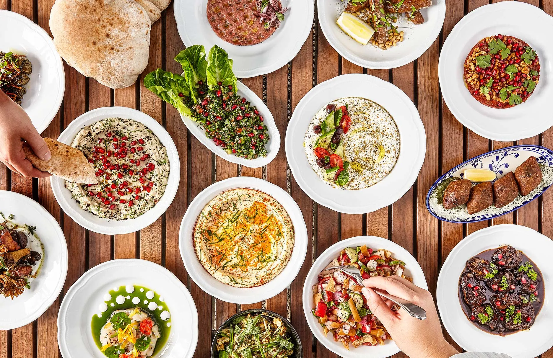 Dinner at Suraya in Philadelphia.